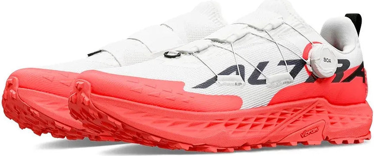 נעלי ריצת שטח אלטרה טימפ 5 בואה לגברים Altra TIMP 5 BOA WHITE/RED A0A85Q9160