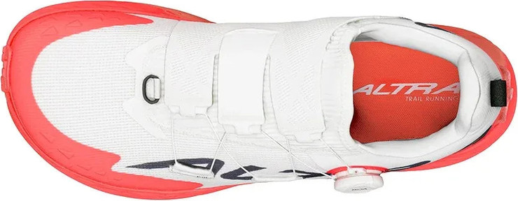 נעלי ריצת שטח אלטרה טימפ 5 בואה לגברים Altra TIMP 5 BOA WHITE/RED A0A85Q9160