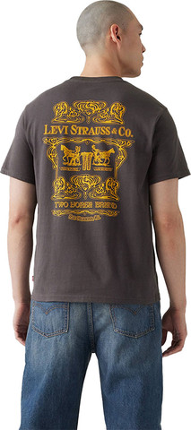 טי שירט Levis לגברים דגם Relaxed Fit Graphic