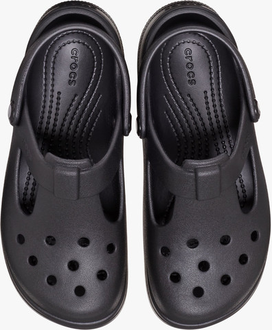 Crocs Classic Mary Jane Clog K - כפכפי קלוג קרוקס מרי ג'ין לבנות בצבע שחור