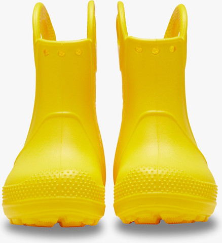 Crocs Handle It Rain Boot T - מגפי גשם קרוקס לילדים בצבע צהוב מידות קטנות