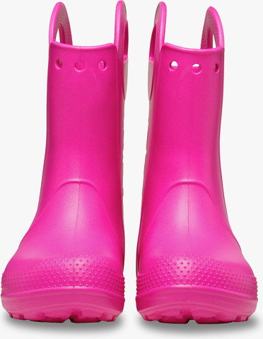 Crocs Handle It Rain Boot T - מגפי גשם קרוקס לילדים בצבע ורוד קראש מידות קטנות