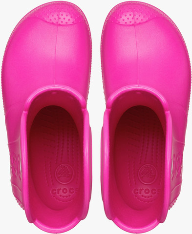 Crocs Handle It Rain Boot T - מגפי גשם קרוקס לילדים בצבע ורוד קראש מידות קטנות