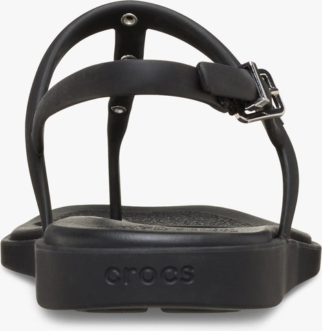 Crocs Miami Studded Thong Flip - סנדלי קרוקס מיאמי לנשים בצבע שחור