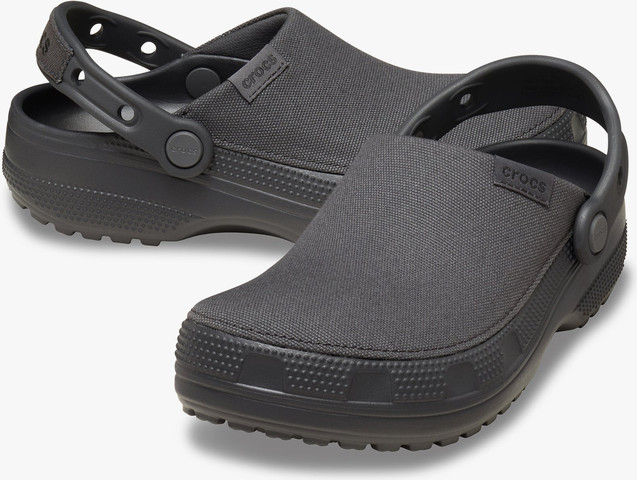 Crocs Classic Crafted Clog - כפכפי קלוג קרוקס קראפטד בצבע שחור חול