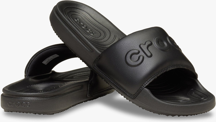Crocs All Day Slide - כפכפי סלייד קרוקס לנשים בצבע שחור - קרוקס - Black