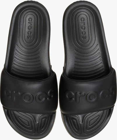 Crocs All Day Slide - כפכפי סלייד קרוקס לנשים בצבע שחור - קרוקס - Black