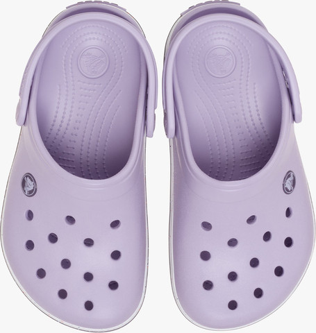 Crocs Kid's Crocband Speckled Band Clog - כפכפי קרוקס קרוקבנד קלוג לילדים בצבע לבנדר