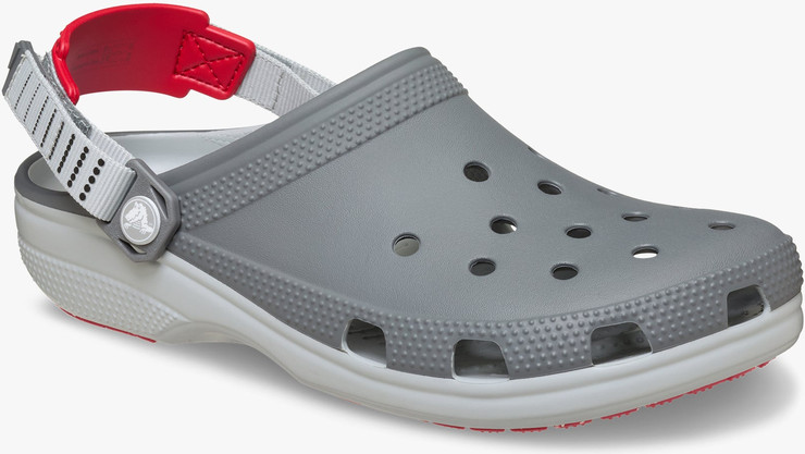 Crocs Classic Turbo Clog -  כפכפי קלוג קרוקס טורבו בצבע אפור סלאט