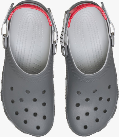 Crocs Classic Turbo Clog -  כפכפי קלוג קרוקס טורבו בצבע אפור סלאט