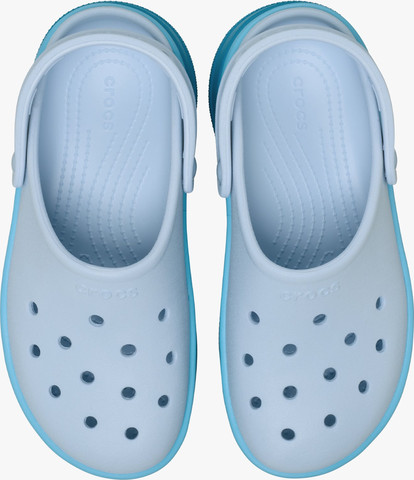 Crocs Classic Stacked Clog - כפכפי פלטפורמה קרוקס לנשים בצבע מרינה כחול