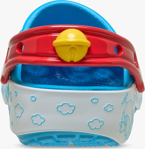 Crocs Doraemon Classic Clog - כפכפי קלוג קרוקס לילדים דורימון בצבע תכלת/לבן