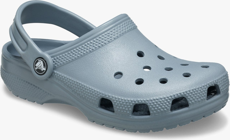 Crocs Classic Clog K - כפכפי קרוקס קלאסיים לילדים בצבע אפור מלט