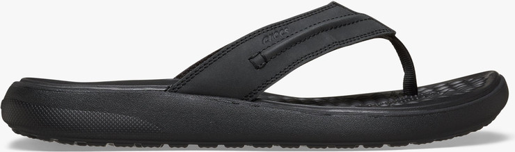 Crocs Yukon Vista II LR Flip - כפכפי אצבע קרוקס יוקון ויסטה לגברים בצבע שחור/שחו