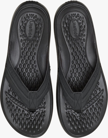Crocs Yukon Vista II LR Flip - כפכפי אצבע קרוקס יוקון ויסטה לגברים בצבע שחור/שחו