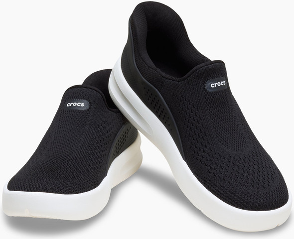 Crocs Locale Ease No Hands Slip On - נעלי סליפ און קרוקס לגברים בצבע שחור