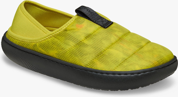 Crocs Classic Translucent Ripstop Moc - נעלי קרוקס מוק טרנסלוסנט קרוקס בצבע צהוב סיטרין