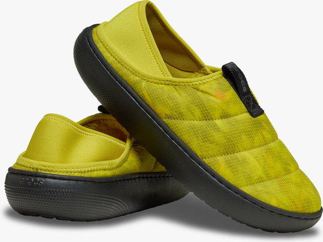 Crocs Classic Translucent Ripstop Moc - נעלי קרוקס מוק טרנסלוסנט קרוקס בצבע צהוב סיטרין