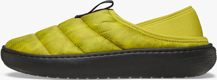 Crocs Classic Translucent Ripstop Moc - נעלי קרוקס מוק טרנסלוסנט קרוקס בצבע צהוב סיטרין