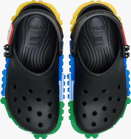 Crocs LEGO 4LW System Clog K - כפכפי קלוג קרוקס לגו לילדים בצבע שחור