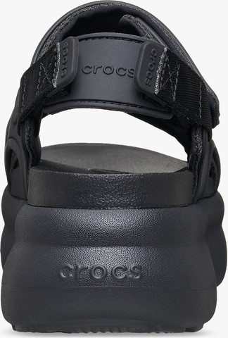 Crocs Soho Frosted Sport Sandal - סנדלי פלטפורמה קרוקס סוהו לנשים בצבע שחור