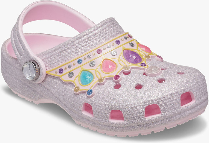 Crocs Classic IAM Princess Clog T - סנדלי קרוקס קלוג נסיכות בצבע ורוד לבנות