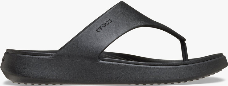 Crocs Getaway Triangle Flip - כפכפי אצבע קרוקס גטאוויי לנשים בצבע שחור