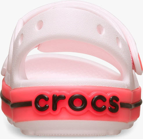 Crocs Crocband Cruiser Neon Band Sandal K - סנדלי קרוקס קרוקבנד לילדים בצבע ורוד קרחוני/ורוד