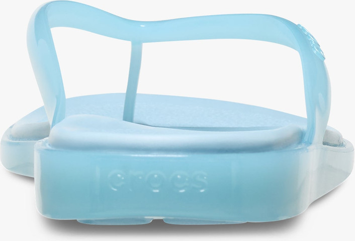 Crocs Miami Round Toe Jelly - כפכפי אצבע מיאמי קרוקס לנשים בצבע כחול שמיים ג'לי