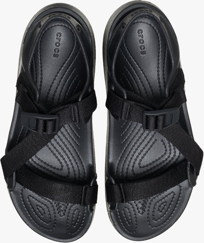 Crocs Quick Trail Sandal - סנדלי טיולים קרוקס בצבע שחור/שחור