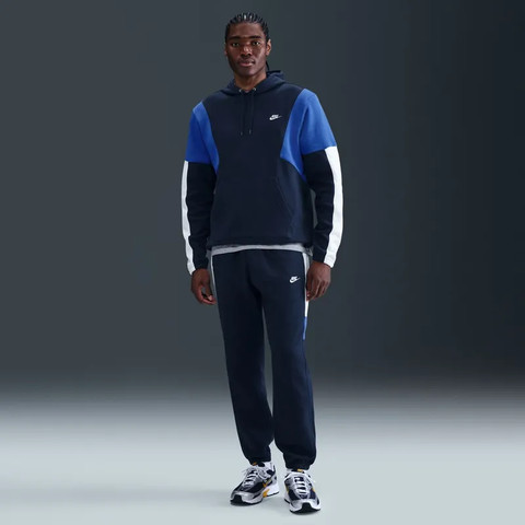 Nike M NK CLUB FLEECE HDED TRACK GX HV1165-451 ביגוד חליפות