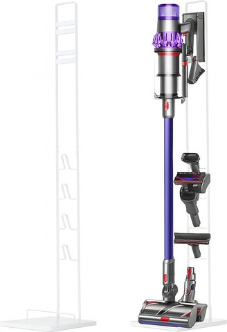 מעמד רצפתי לשואב אבק תואם "Dyson"- לבן