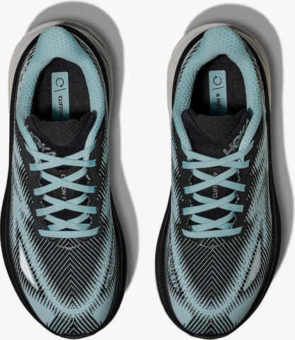 HOKA CLIFTON 9 GTX - נעלי ספורט קליפטון 9 גורטקס לגברים שחור/כחול גשם