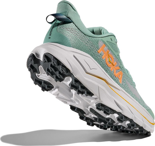 נעלי ריצת שטח צאלנגר 8 רחבות לנשים Hoka CHALLENGER 8 WIDE (D) 1168719/JDC JADE/COSMIC GREY