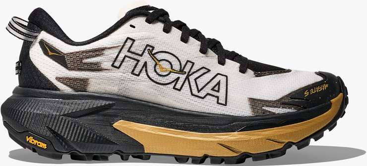HOKA Mafate 5 - נעלי הוקה מאפטה 5 לנשים בצבע שחור/זהב