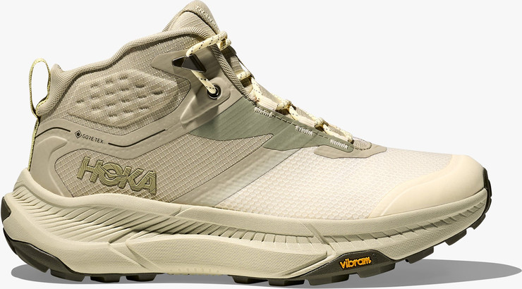 HOKA TRANSPORT HIKE GTX - נעלי טיולים נשים הוקה טרנספורט בצבע משרום/צהוב וינטג'
