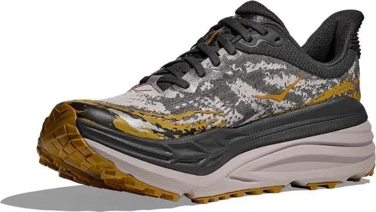 נעלי ריצת כביש/שטח הוקה סטינסון 7 לגברים Hoka STINSON 7 BLACK/CEMENT 1141530/BCMN
