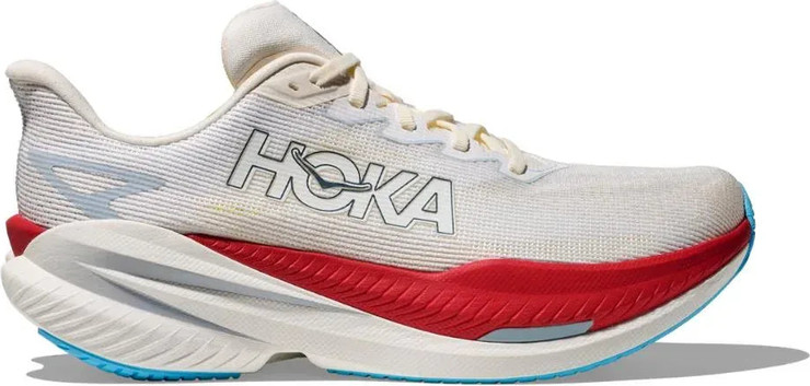 נעלי ריצה הוקה מאך איקס 3 לגברים Hoka 1168720/WBS MACH X 3 WHITE/ALABASTER