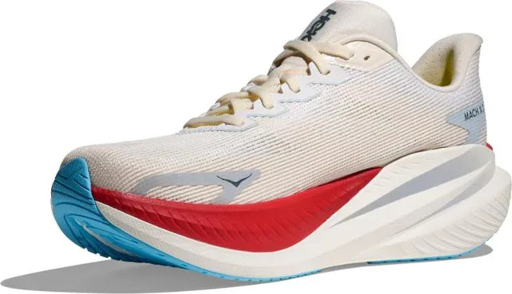 נעלי ריצה הוקה מאך איקס 3 לגברים Hoka 1168720/WBS MACH X 3 WHITE/ALABASTER