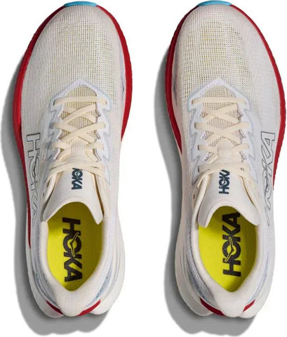 נעלי ריצה הוקה מאך איקס 3 לגברים Hoka 1168720/WBS MACH X 3 WHITE/ALABASTER