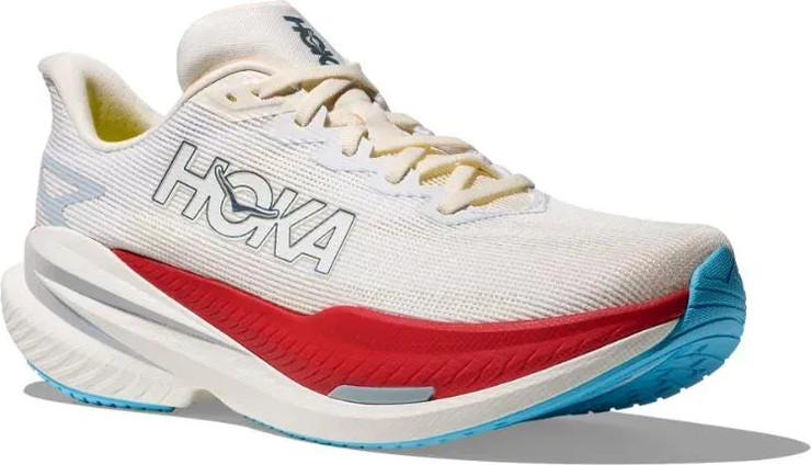 נעלי ריצה הוקה מאך איקס 3 לגברים Hoka 1168720/WBS MACH X 3 WHITE/ALABASTER
