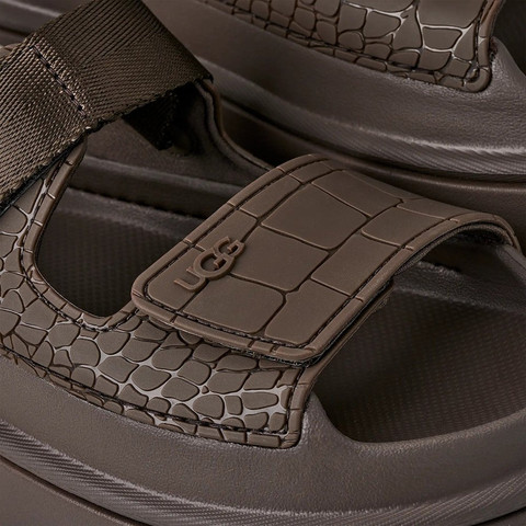 סנדלי UGG GoldenGlow Embossed נשים - האג - Brown