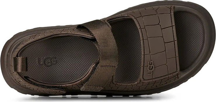 סנדלי UGG GoldenGlow Embossed נשים - האג - Brown