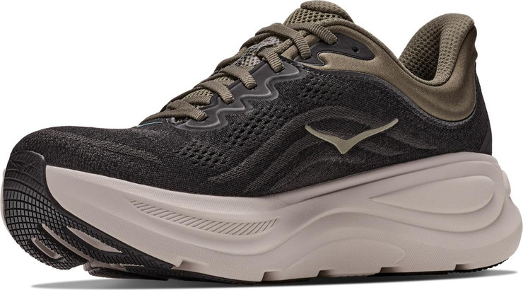 נעלי ריצה הוקה בונדי 9 לגברים Hoka BONDI 9 1162011/BKRV BLACK/RIVER ROCK