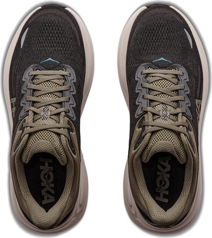 נעלי ריצה הוקה בונדי 9 לגברים Hoka BONDI 9 1162011/BKRV BLACK/RIVER ROCK