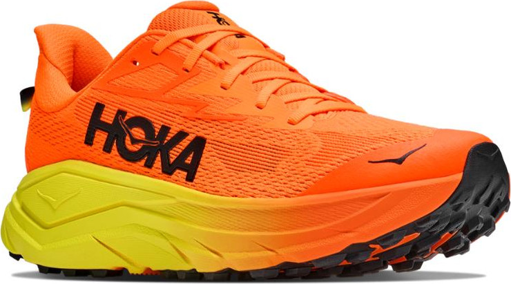 נעלי שטח הוקה צ'לנג'ר 8 רחבות לגברים Hoka Challenger 8 Wide (2E) 1168718/NNGR Neon Tangerine
