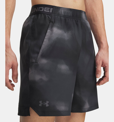 מכנסי אימון קצרים | ספורט ריצה | אנדר אמור | 1376784 | ,אפור