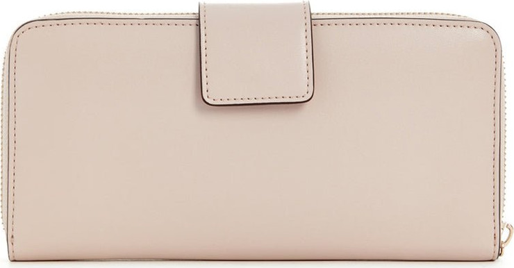 ארנק Guess Jane Slg Large Zip Around נשים - גס - Pink