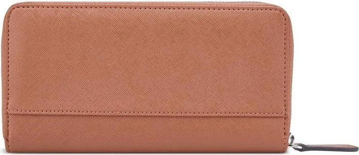 ארנק Guess Viviette Slg Medium Zip Around נשים - גס - Brown