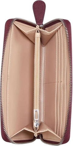 ארנק Guess Viviette Slg Medium Zip Around נשים - גס - Red